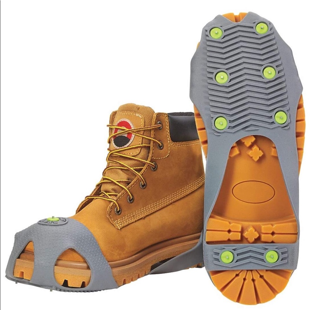 Winter walking men’s shoes studs gray xl